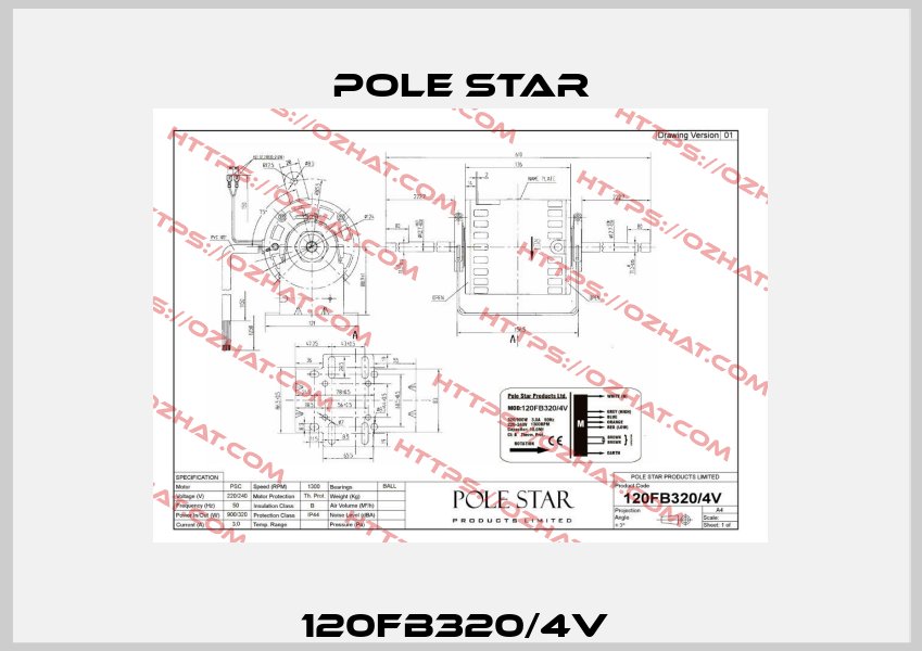 120FB320/4V  Pole Star