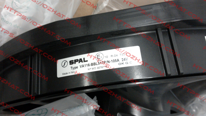 VA116-BBL511P/N-105A SPAL