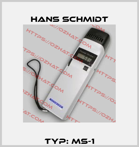 Typ: MS-1 Hans Schmidt