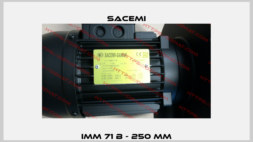 IMM 71 B - 250 mm Sacemi