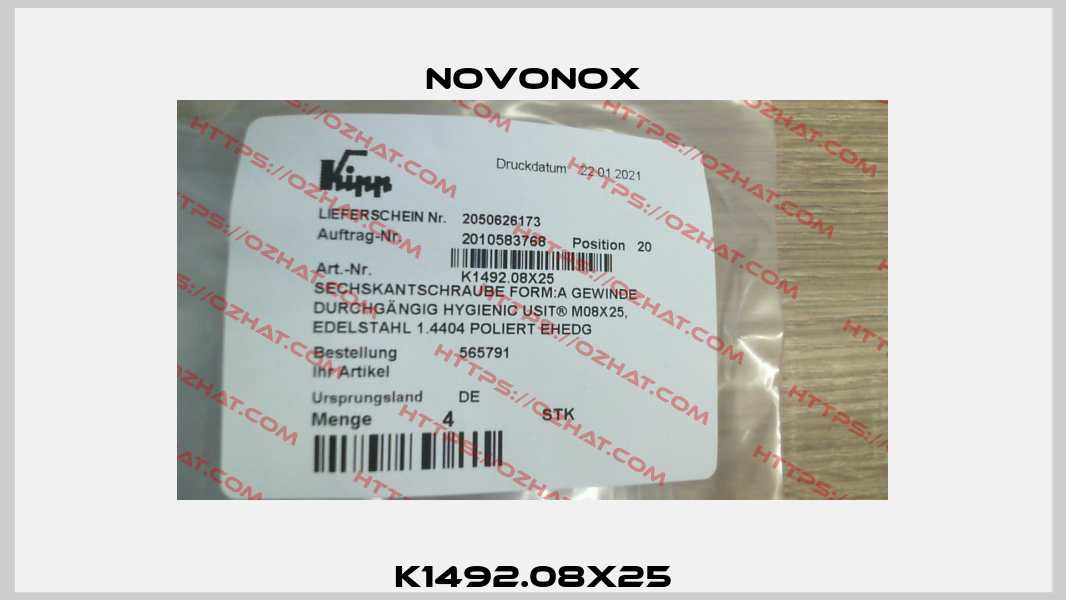 K1492.08X25 Novonox