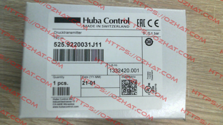 525-922-00-3-1-j11 Huba Control