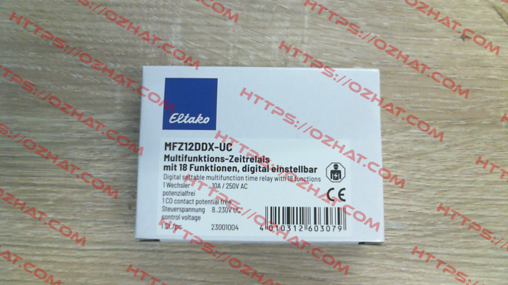 P/N: 23001004 Type: MFZ12DDX-UC Eltako