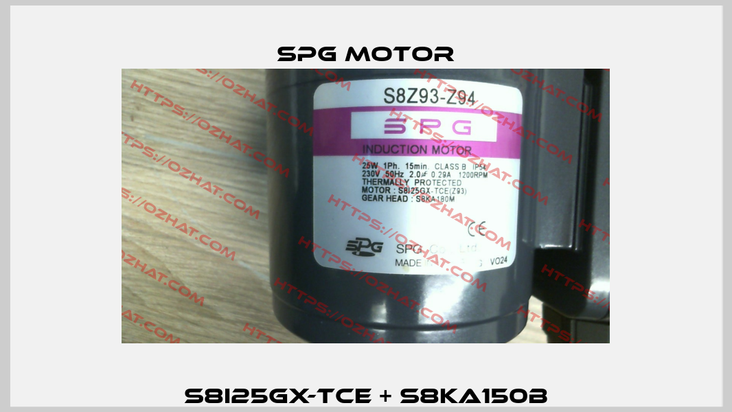 S8I25GX-TCE + S8KA150B Spg Motor