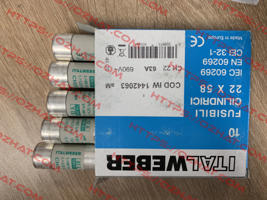 p/n: 1442063; Type: CH22 aM 63A 690V Italweber