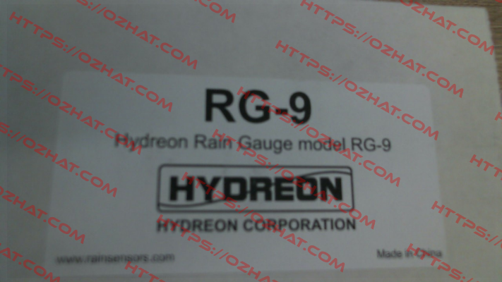 RG 09 HYDREON