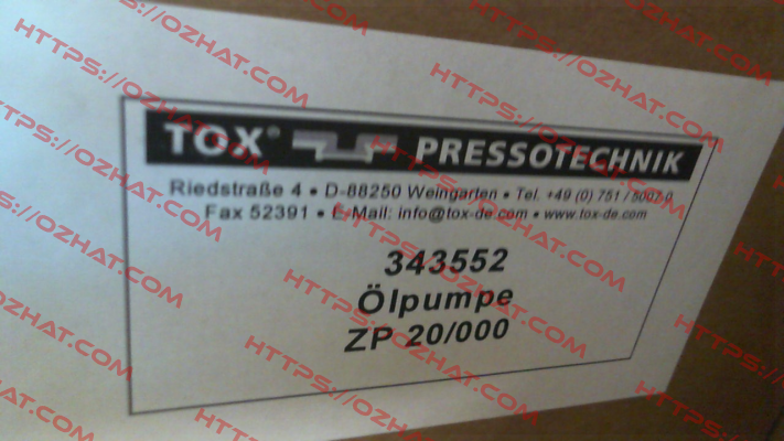 343552 Tox Pressotechnik