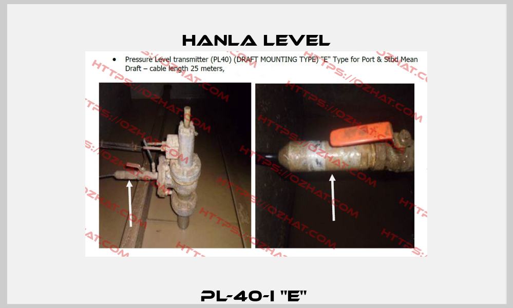 PL-40-I "E"  HANLA LEVEL