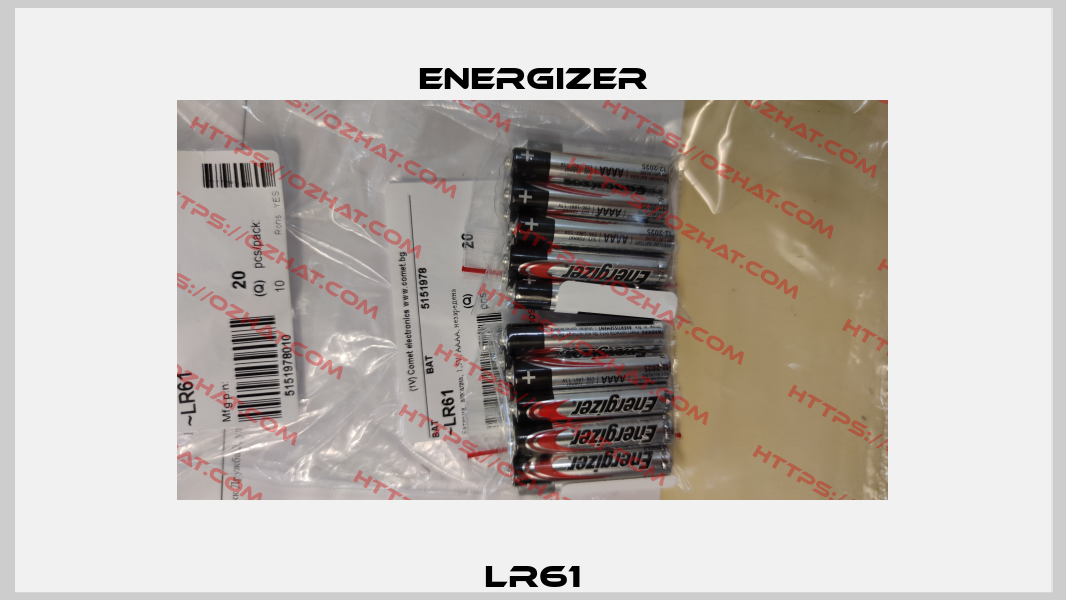 LR61 Energizer