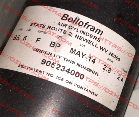 905-234-000  Bellofram