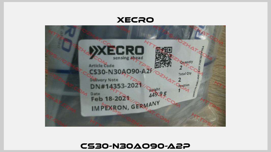 CS30-N30AO90-A2P Xecro