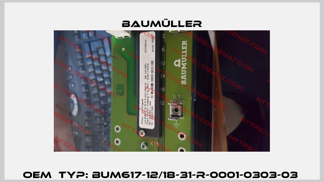 OEM  Typ: BUM617-12/18-31-R-0001-0303-03  Baumüller