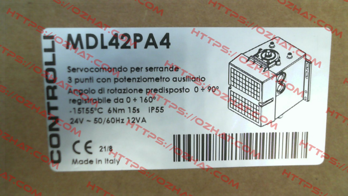 MDL42 PA4 iSMA CONTROLLI