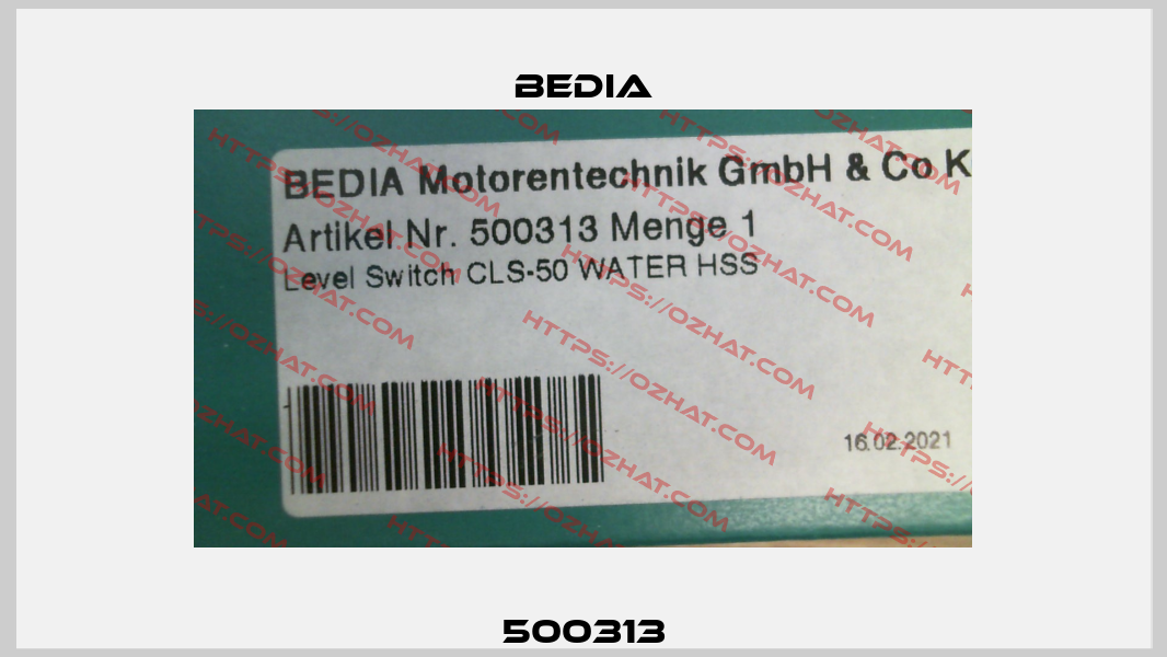500313 Bedia