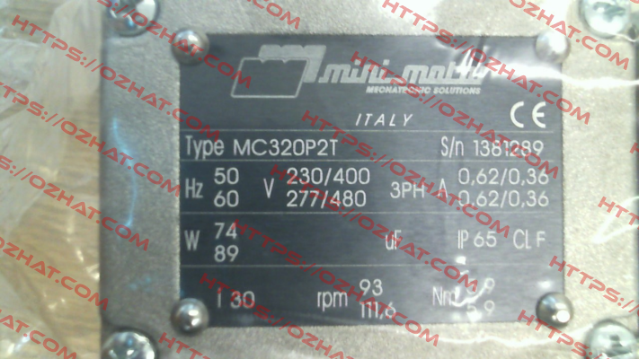 015V--A24--OA Minimotor