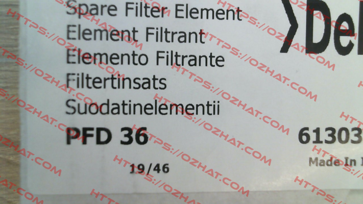 P/N:6130300; Type:PFD 36 Deltech