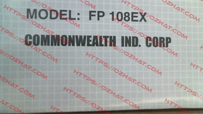FP108EX/230VS1WB Commonwealth