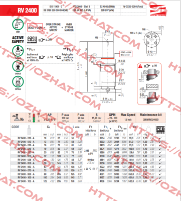 RV2400-038-A Special Springs