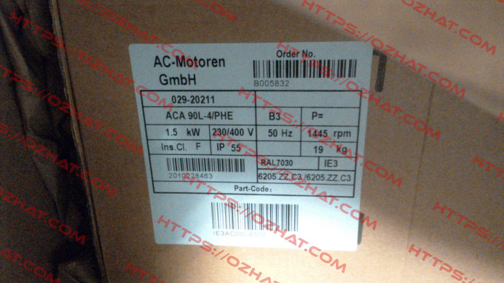 IE3AC09L4000 AC Motoren