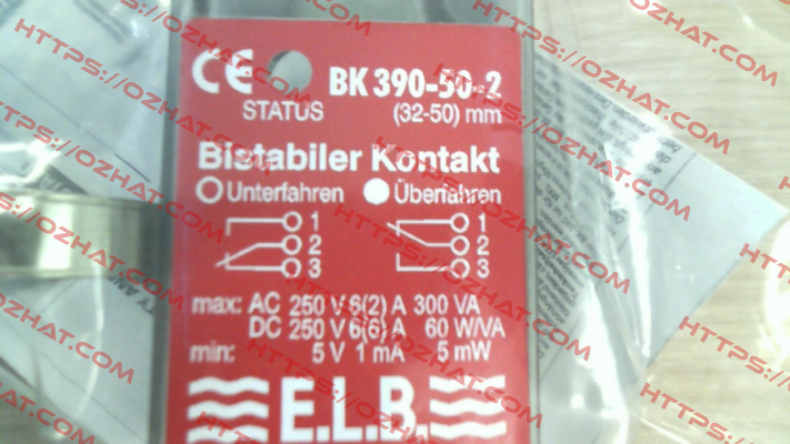 BK-390-50-0 ELB