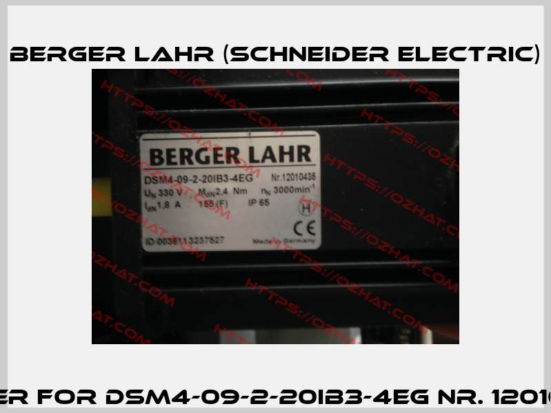 Driver For DSM4-09-2-20IB3-4EG Nr. 12010435  Berger Lahr (Schneider Electric)
