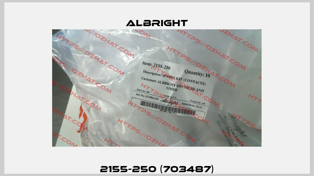 2155-250 (703487) Albright