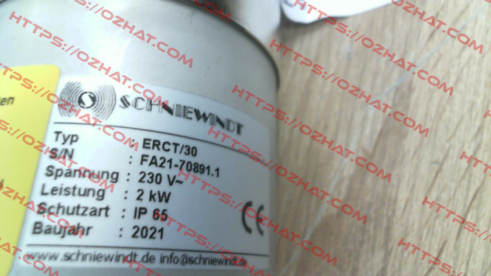 Type : ERCT/30-2,0 Schniewindt