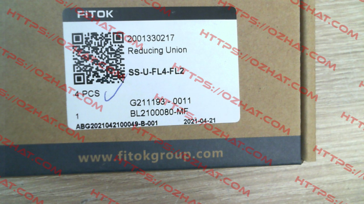 SS-U-FL4-FL2 Fitok