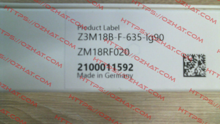 ZM18RF020 / Z3M18B-F-635-LG90 Z-LASER