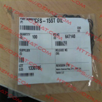 CFS-15ST OIL Rotor Clip