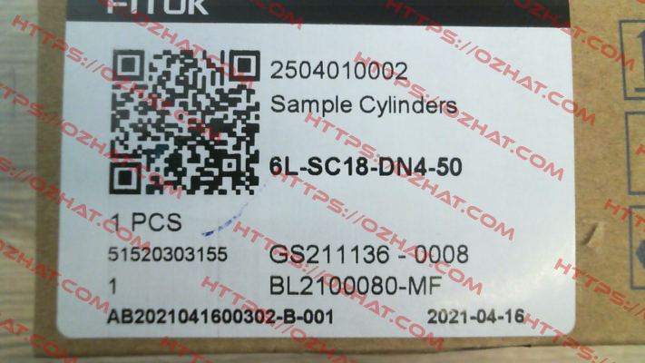 6L-SC18-DN4-50 Fitok