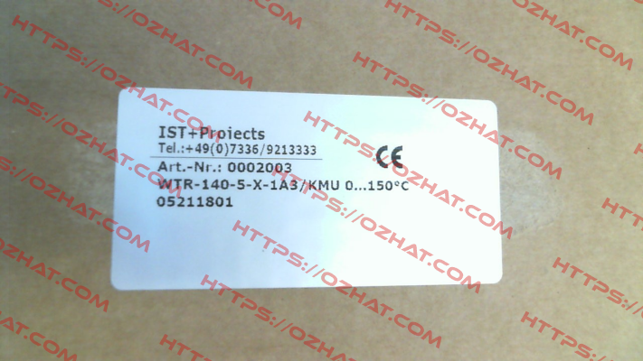 WTR-140-5-X-1A3-KMU Promesstec