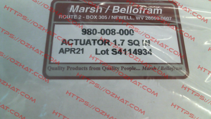 980-008-000 Bellofram
