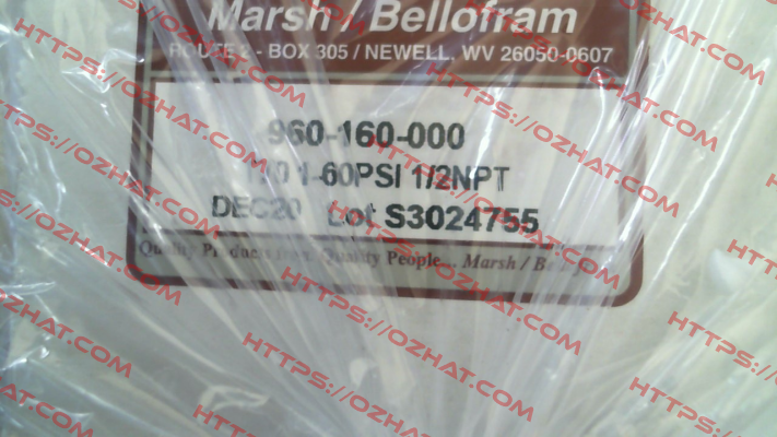 960-160-000 Bellofram