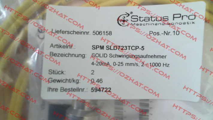 SPM SLD723TCP-5 SPM Instrument