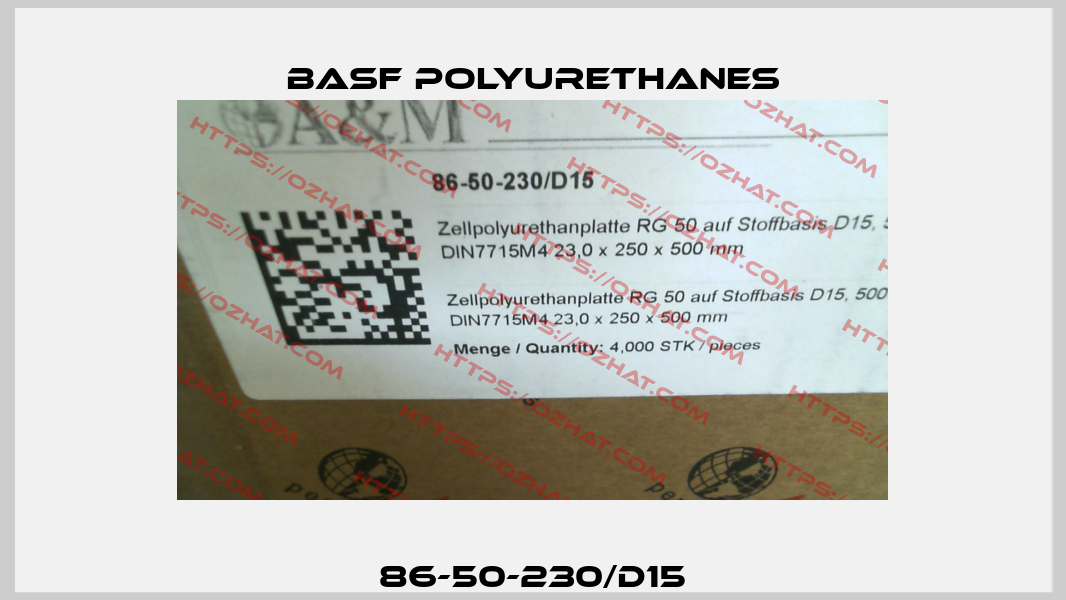 86-50-230/D15 BASF Polyurethanes