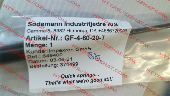 GF-4-60-20-T Sodemann