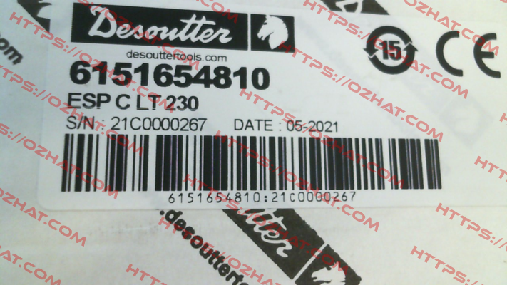 P/N: 6151654810, Type: ESP C LT 230 Desoutter