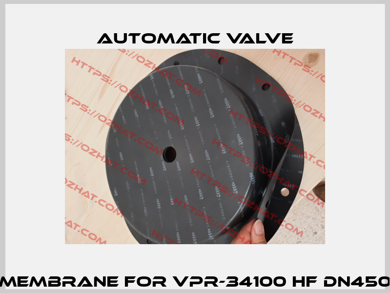 Membrane for VPR-34100 HF DN450 Automatic Valve