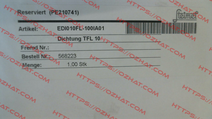 EDI010FL-100IA01 Steimel