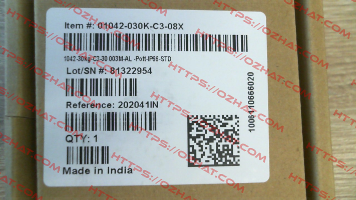 T1042003C3, 1042-30kg-C3 Tedea-Huntleigh