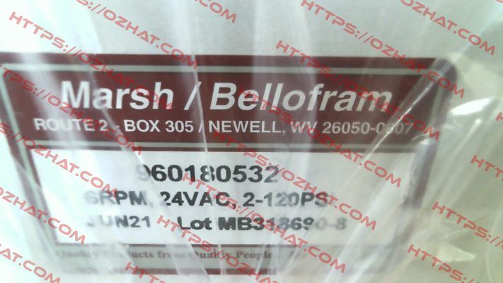 960-180-532 Bellofram