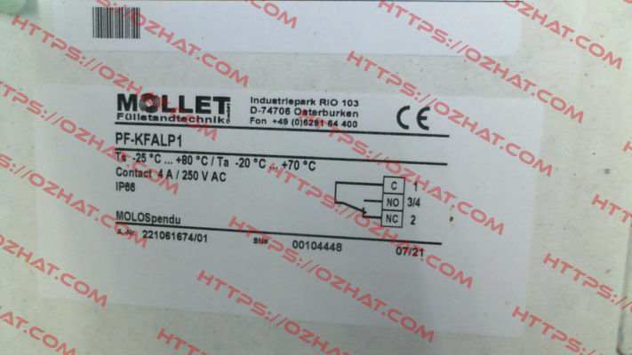 PF-KFALP1 Mollet