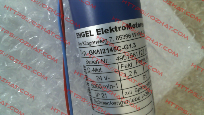 8021004648 / GNM2145C−G1.3 Engel Motor