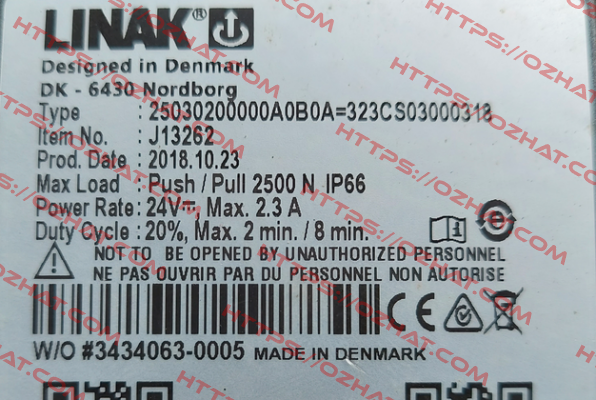 J13262 Linak
