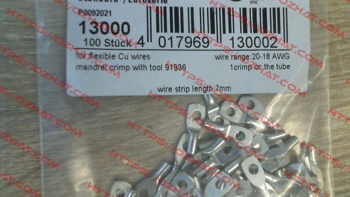 13000(1 pack 100 pcs) WEITKOWITZ