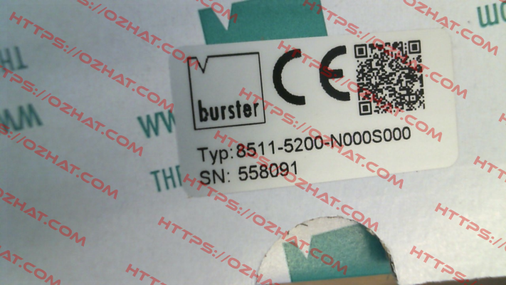 8511-5200 range 200N Burster