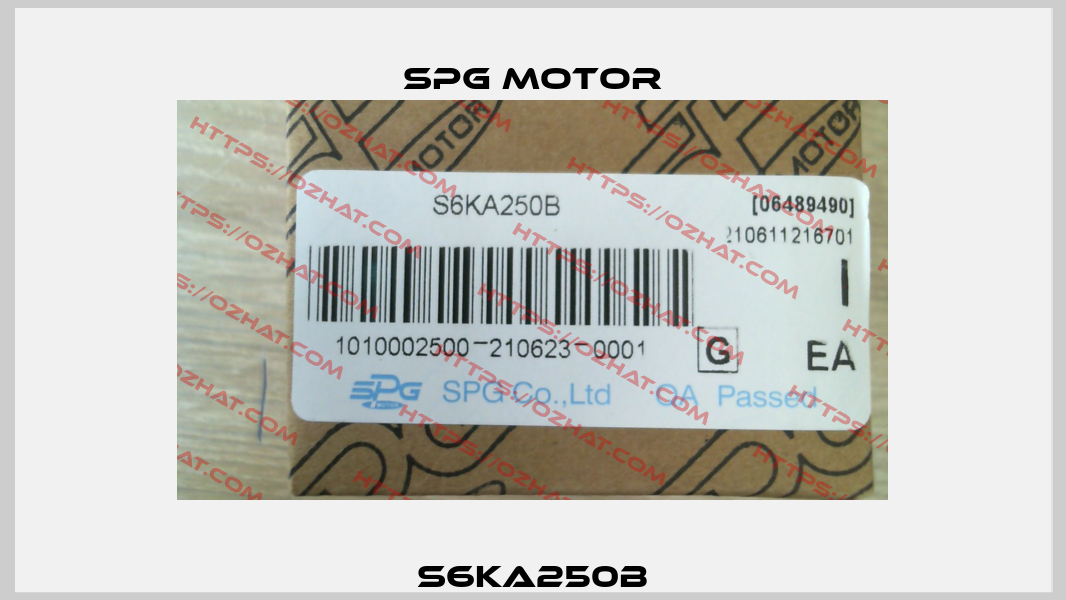 S6KA250B Spg Motor