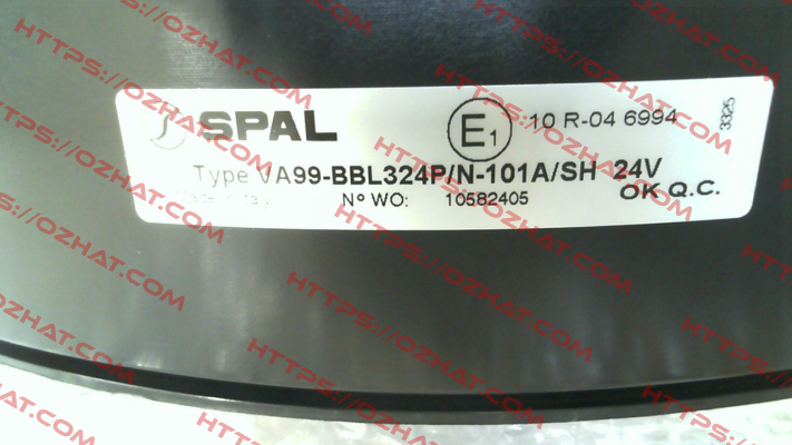 VA99-BBL324P/N-101A/SH SPAL