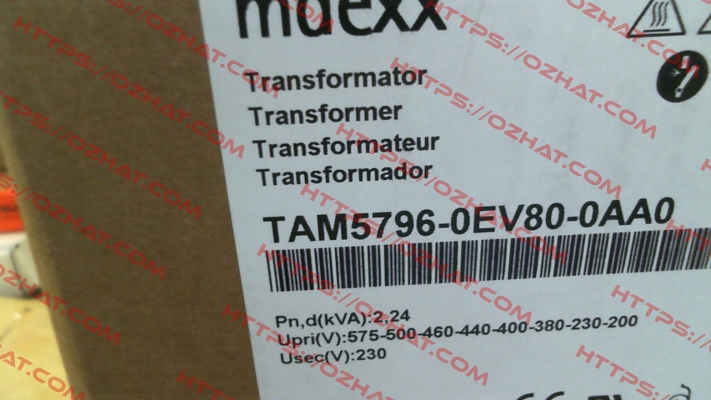 22229436 Type TAM5796-0EV80-0AA0 Mdexx